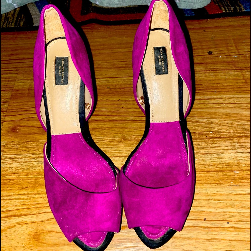 Zara collection heels size 8